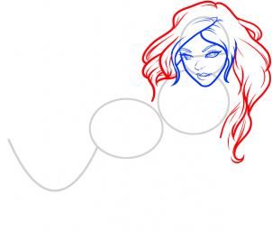 302x256 How To Draw A Mermaid Girl, Mermaid Girl Things I Wanna Make