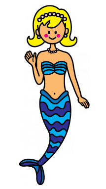 215x382 Drawing Mermaid Free Download On Unixtitan
