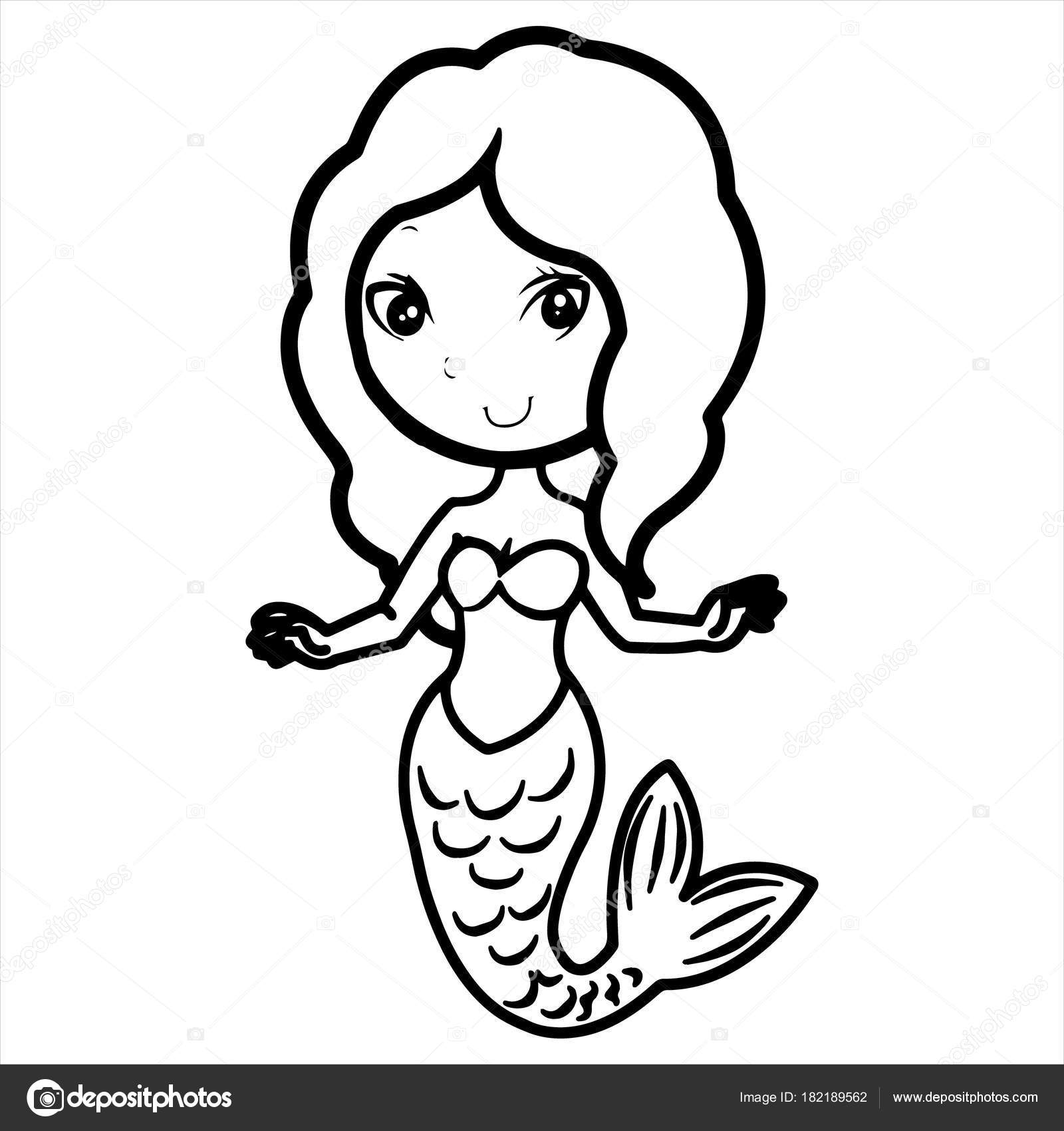 1600x1700 Mermaid Drawing Background For Free Download