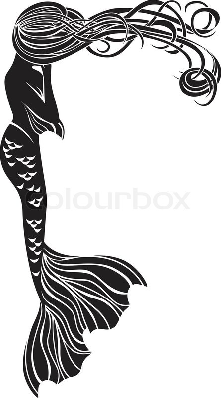 445x800 Mermaid Tail Clipart