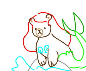 300x250 Bear From An Alien Planet