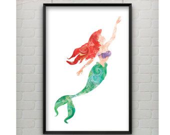 340x270 Little Mermaid Silhouette Color