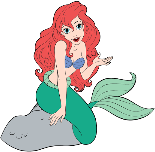 517x506 Mermaid Ariel Clip Art Disney Clip Art Galore