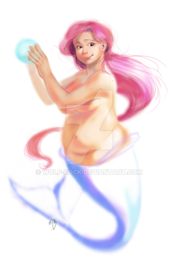600x855 Chubby Mermaid