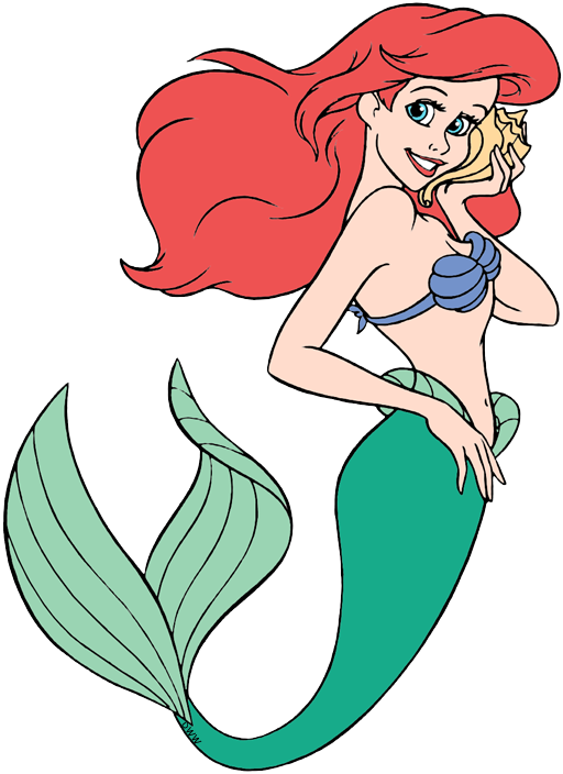 512x704 Mermaid Ariel Clip Art Disney Clip Art Galore