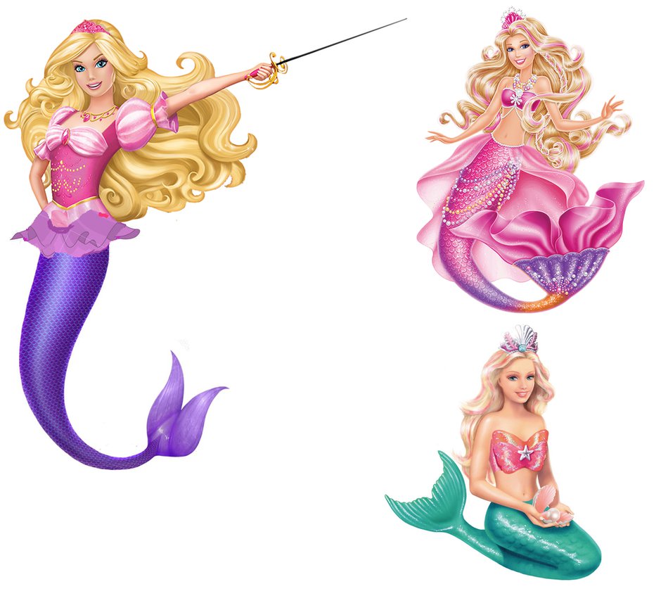950x840 Barbie Clipart Mermaid