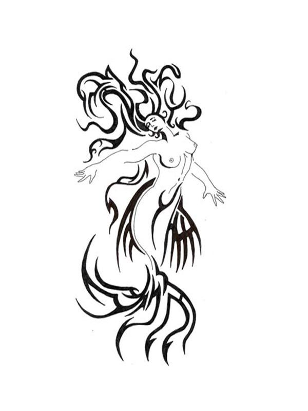 600x800 Mermaid Tattoo Designs For Women Tattoos Mermaid Tattoo
