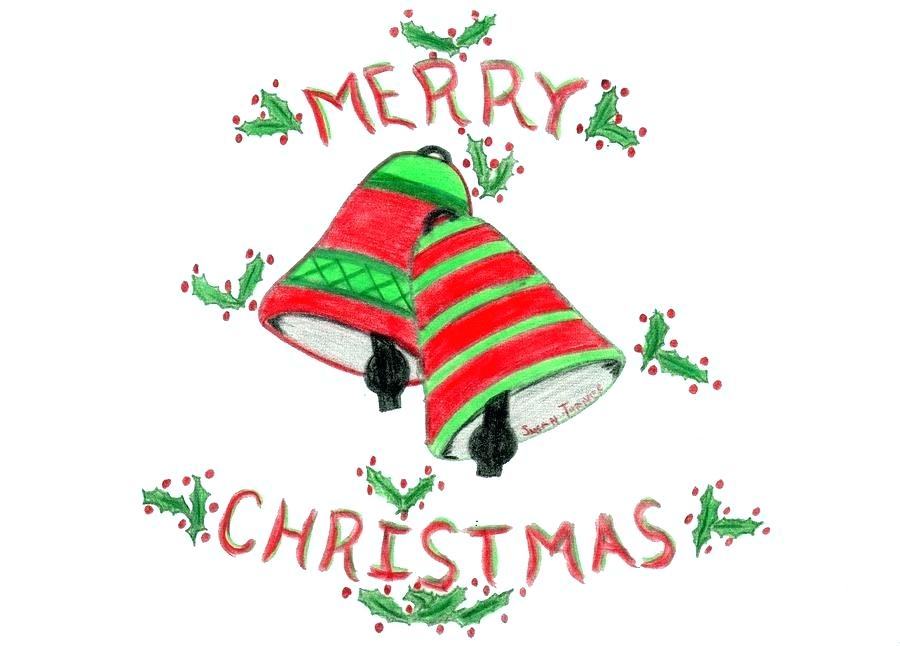 900x646 Christmas Drawings Running