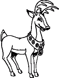 200x263 raindeer drawing merry christmas, picture