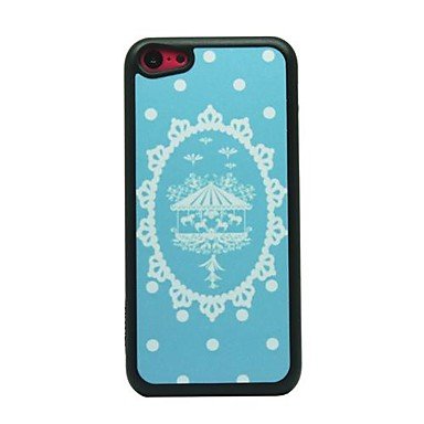 384x384 Snowflake Merry Go Round Drawing Pattern Hard Case For Iphone