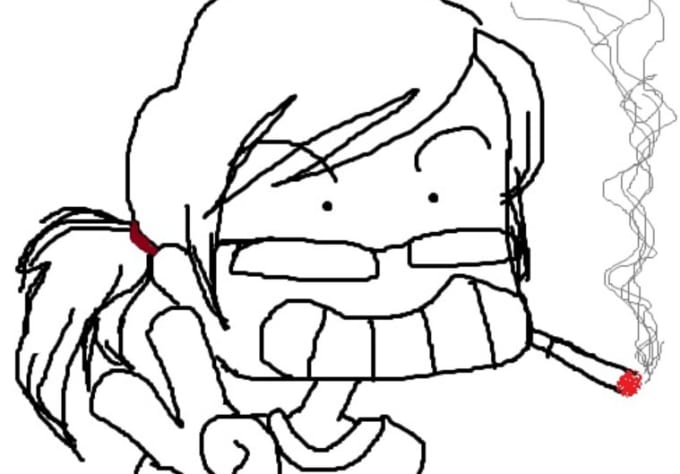 680x474 Draw Your Chibi Face With A Message Or Text That You Want