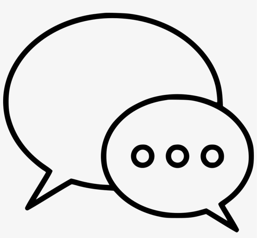 820x759 bubble chat conversation dialog discussion message