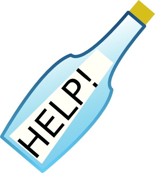534x596 Message In A Bottle Clip Art Free Vector In Open Office Drawing