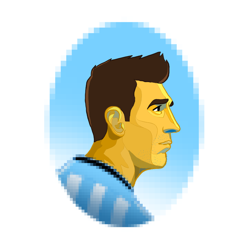 800x800 Dan Leydon's Years Of Drawing Messi