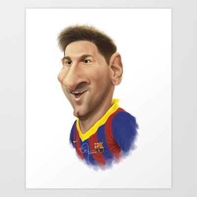 400x400 Messi Art Prints
