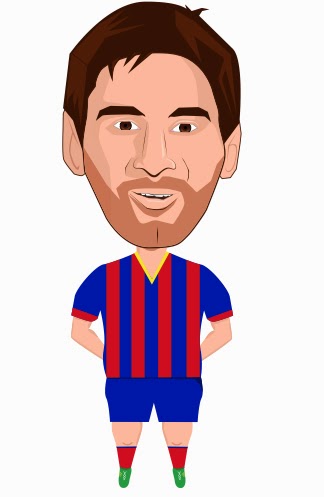Messi Drawing Easy
