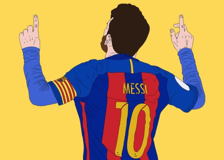 Messi Drawing Easy Free download on ClipArtMag