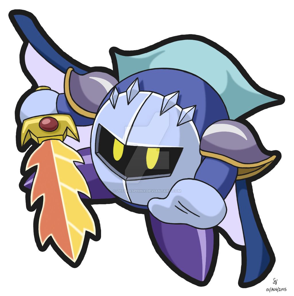 1024x1033 Meta Knight Magnet