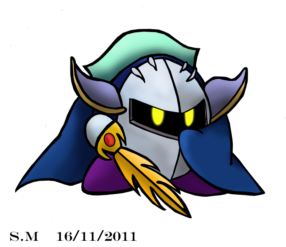 963x830 Meta Knight Digital Drawing