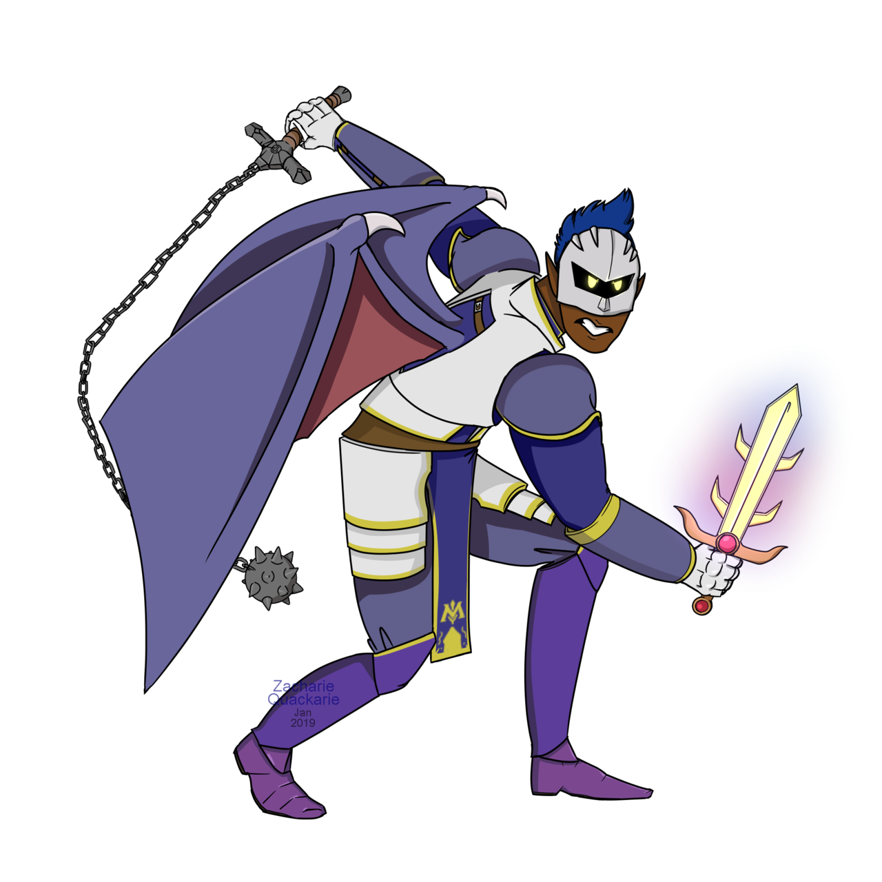 1280x1280 Pastel On Main Zacharie Quackarie Meta Knight Drawing Based Off