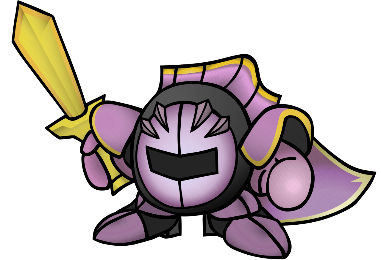 1280x876 Pin Clock Nes Meta Knight! Really Proud Of This One, He Was