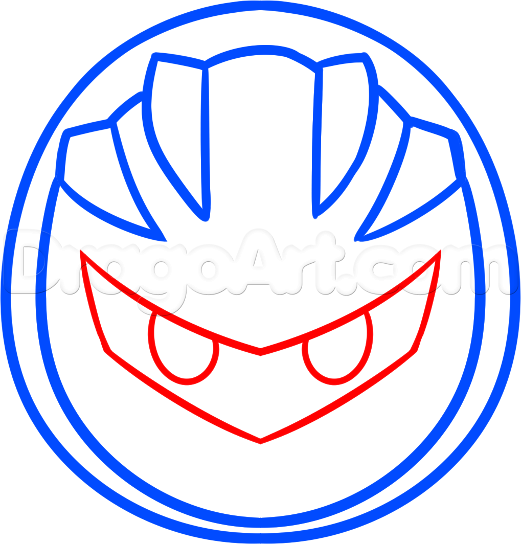 1019x1064 Draw Meta Knight Easy, Step