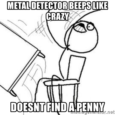 400x400 Metal Detector Beeps Like Crazy Doesnt Find A Penny