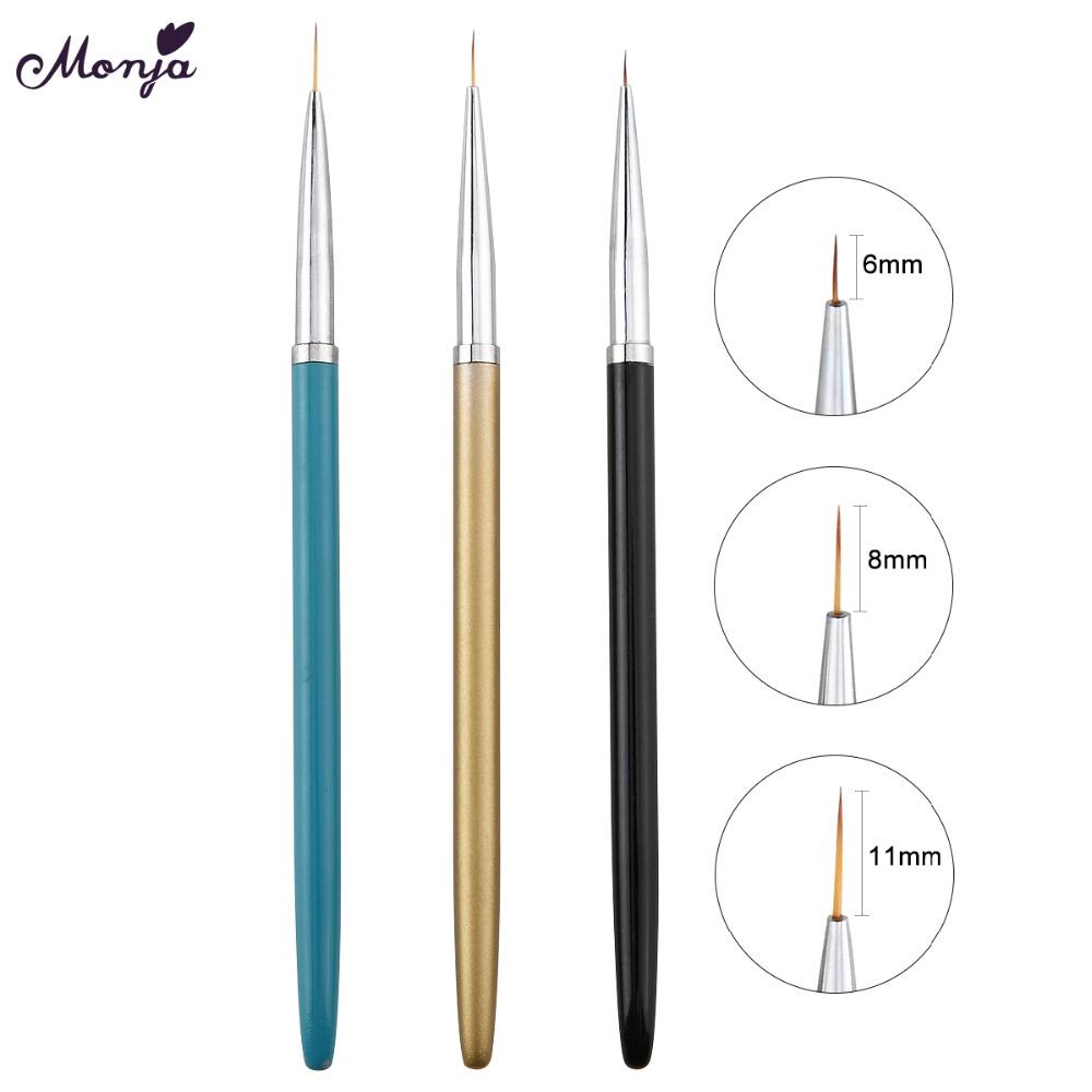 1000x1000 Draw Drawings Monja Nail Art Metal French Stripes Lines