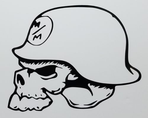 500x400 metal mulisha vinyl decalsticker