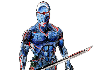 400x300 Ninja From Metal Gear Solid