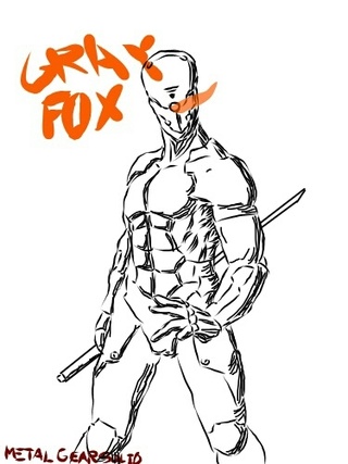 320x427 Gray Fox From Metal Gear Solid Follow Me V
