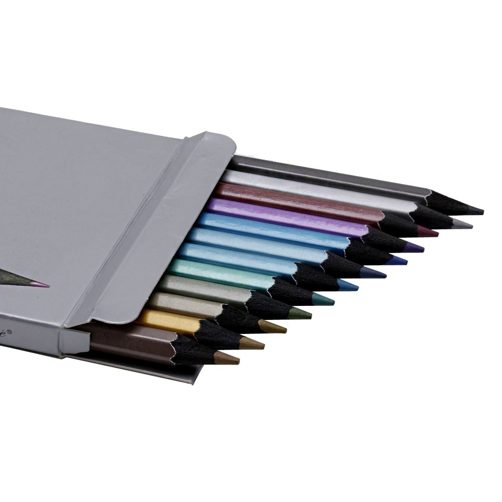 1001x1001 Arich Pro Colors Metallic Non Toxic Drawing Pencils