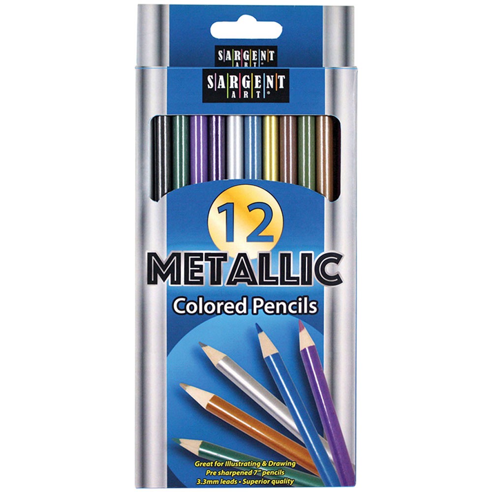 1000x1000 Metallic Colored Pencils