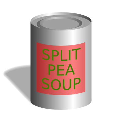 400x400 A Can Of Soup A Three Dimensional Drawing With Gradients