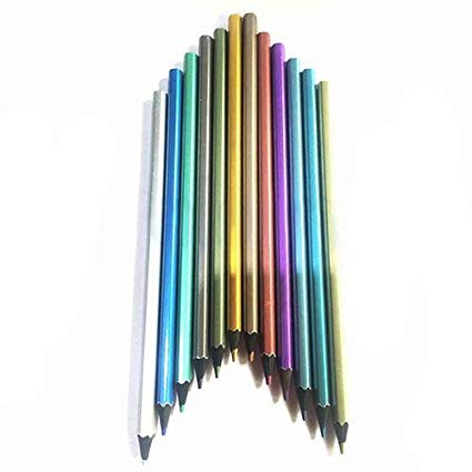 425x425 Metallic Non Toxic Colored Drawing Pencils