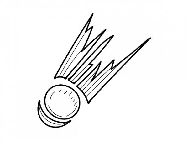 600x450 Meteor Comet Star Space Minimal Tattoo Vector T Shirt Printing