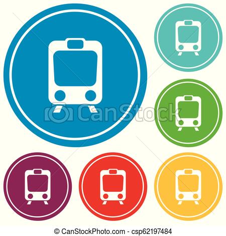 450x470 Tran Isolated High Speed Train Metro Train Symbol Vector