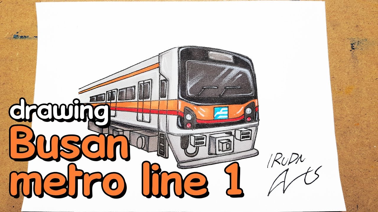 1280x720 Drawing Busan Metro Line Iruda Arts Mini