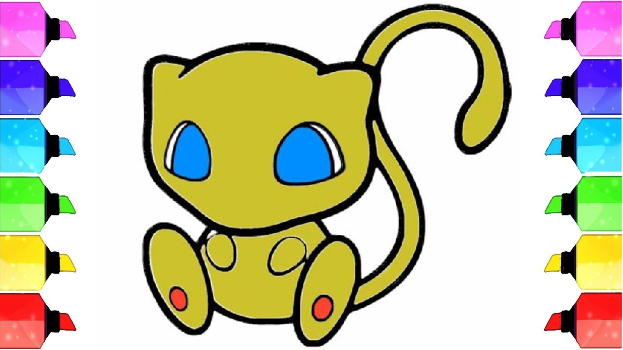 1280x720 How To Draw Mew