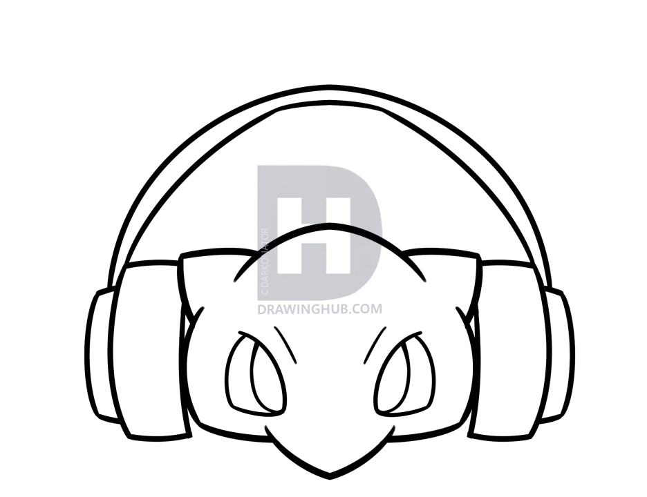 936x720 Mew And Music Drawing Lesson, Step