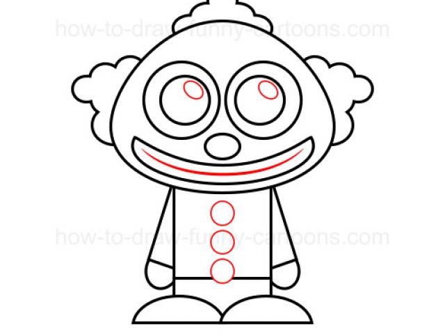 640x480 Free Drawn Clown, Download Free Clip Art