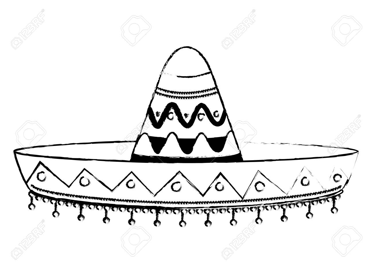 1300x952 Huge Collection Of 'mexican Culture Drawing' Download More Than