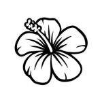 150x150 Flowers Easy Sketch Easy Drawings Of Flowers Easy To Draw Hawaiian