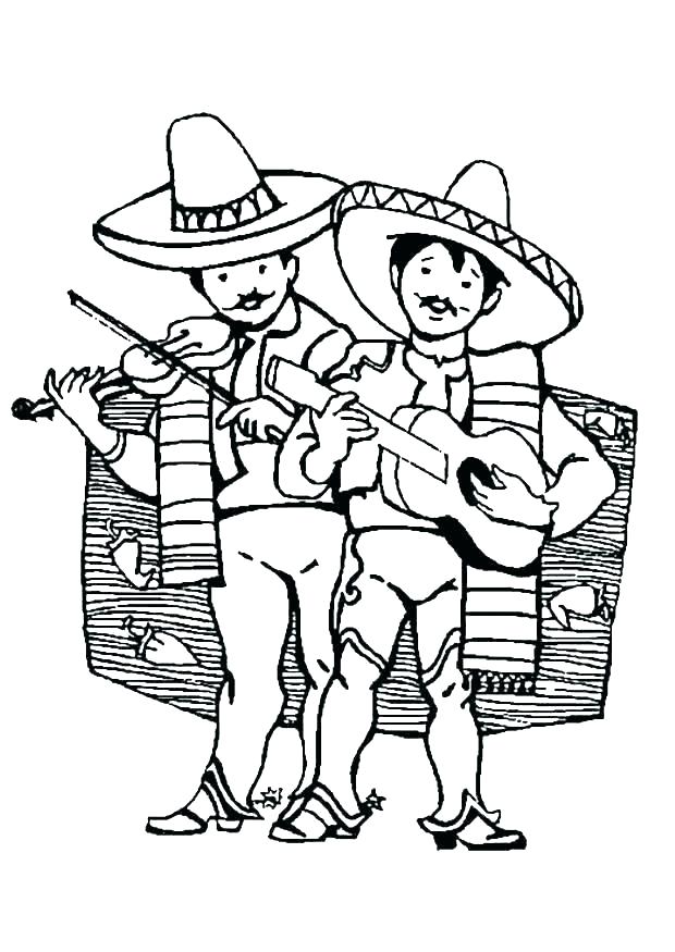 620x875 Flag Of Mexico Coloring