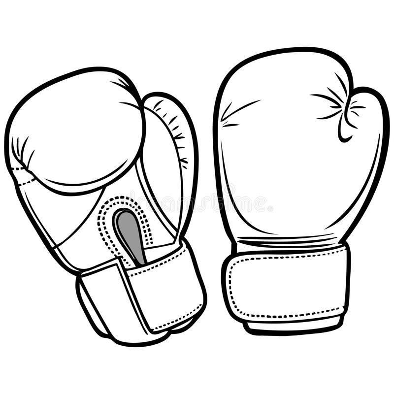 800x800 Drawing On Boxing Gloves