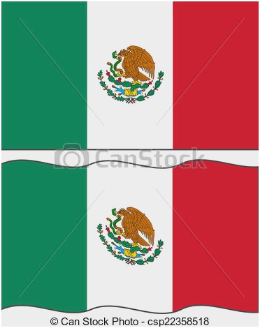 372x470 Mexican Flag Coloring