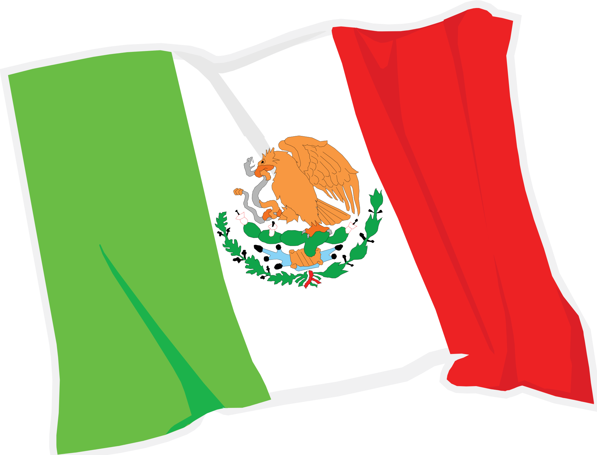 2000x1526 Mexico Vector Flag Transparent Png Clipart Free Download