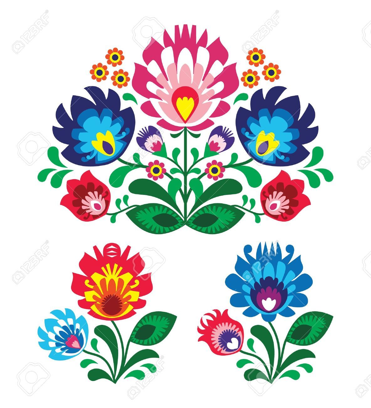 Mexican Flowers Drawing  Free download on ClipArtMag