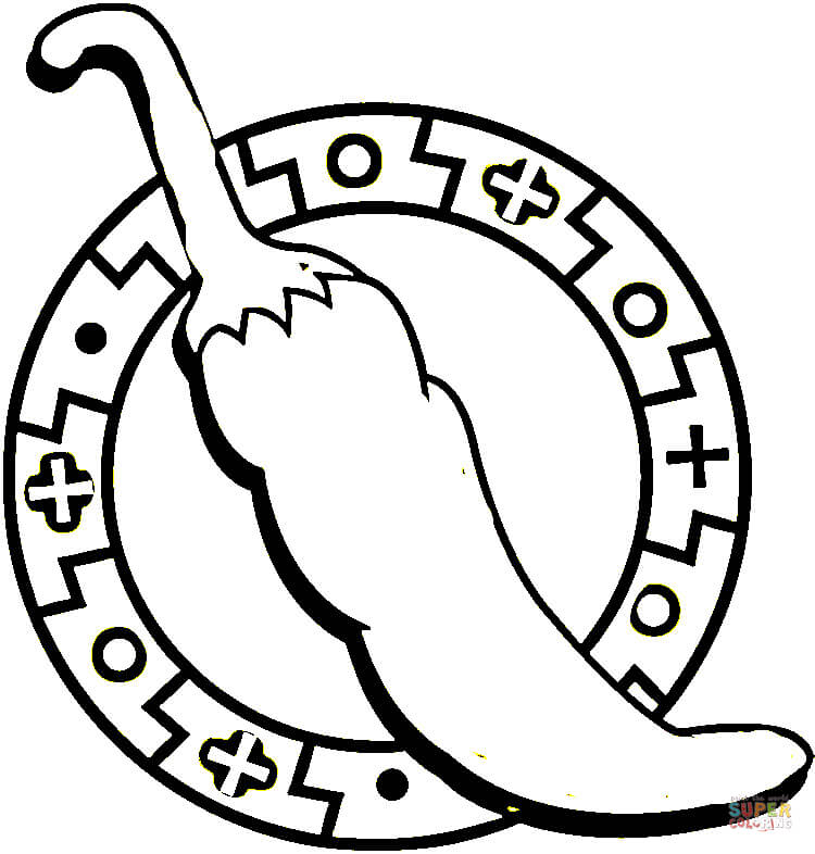 750x786 Peppers Drawing Mexican Chili For Free Download