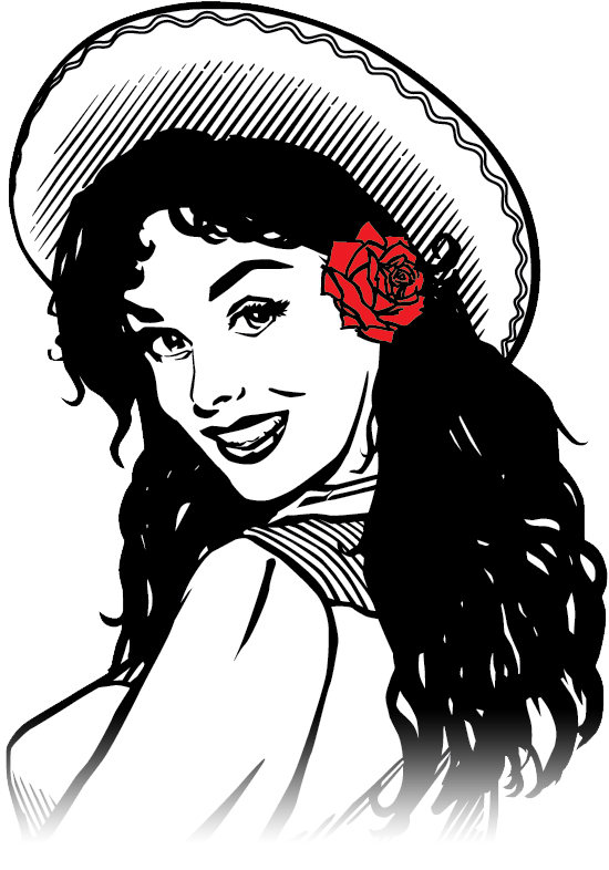 550x786 Mexican Drawing Portrait Huge Freebie! Download For Powerpoint